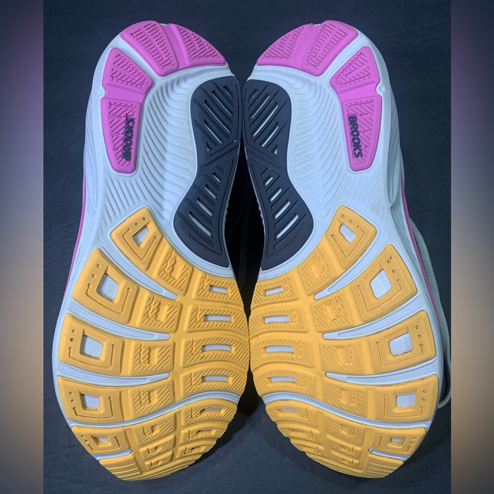 Brooks Ghost 17 Women’s Gray Pink Running Walking Sneakers Size- 11 - Picture 9 of 12